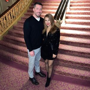 Zara Velvet Wrap Sequin Black Mini Dress